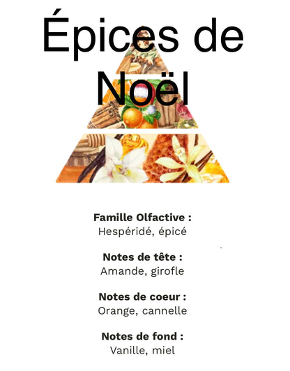 Épices de Noël +/26g de cire