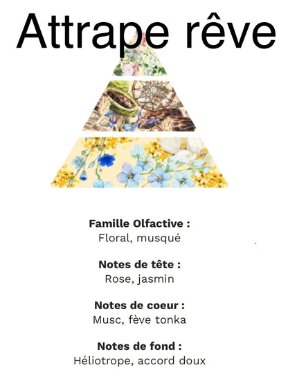 Attrape rêve +/-180g de cire