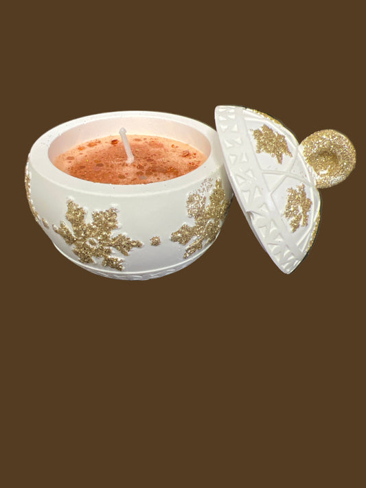 Orange Épicé +/-60g de cire