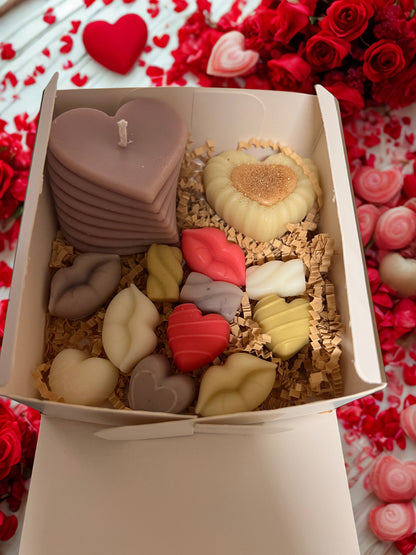 Boîte fondant et bougie 185g au total