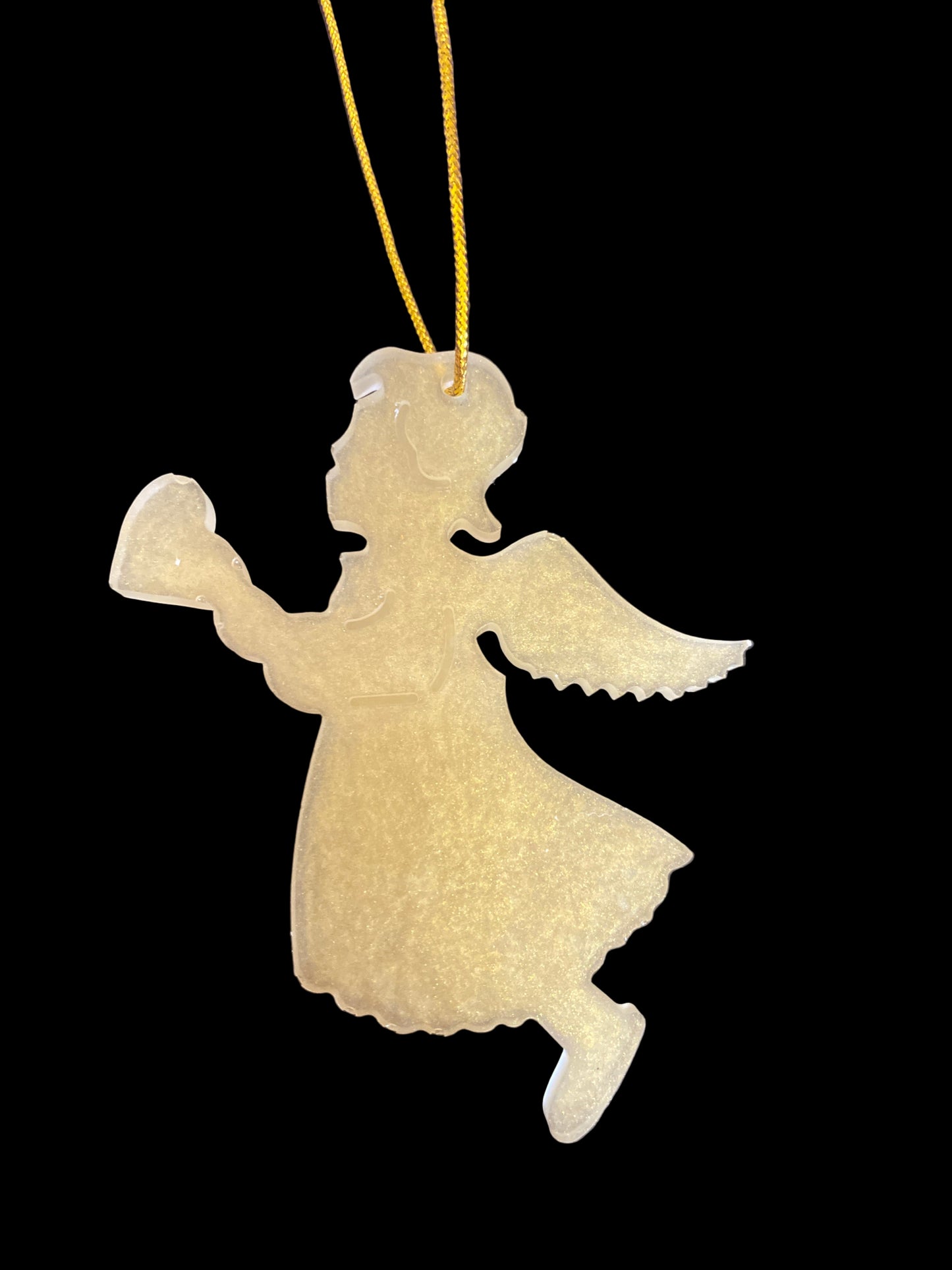 Suspension Ange 👼 en Résine Époxy