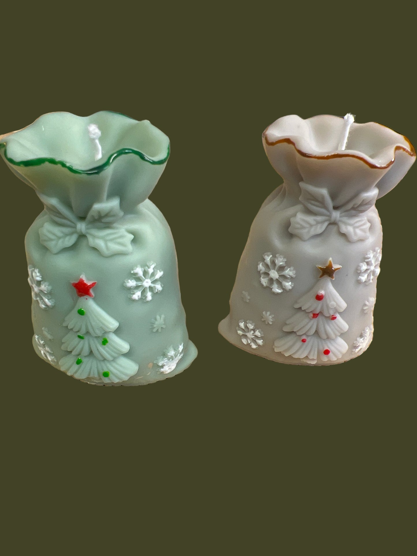 Vert- Sirop d’érable Gris- Marrons Glacés +/- 70g de cire