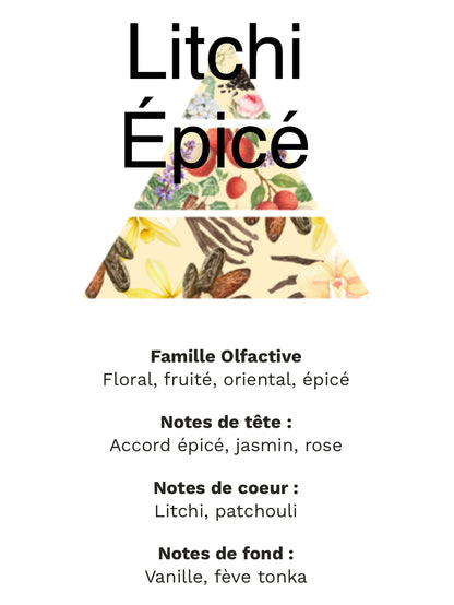 Litchi Épicé +/-60g