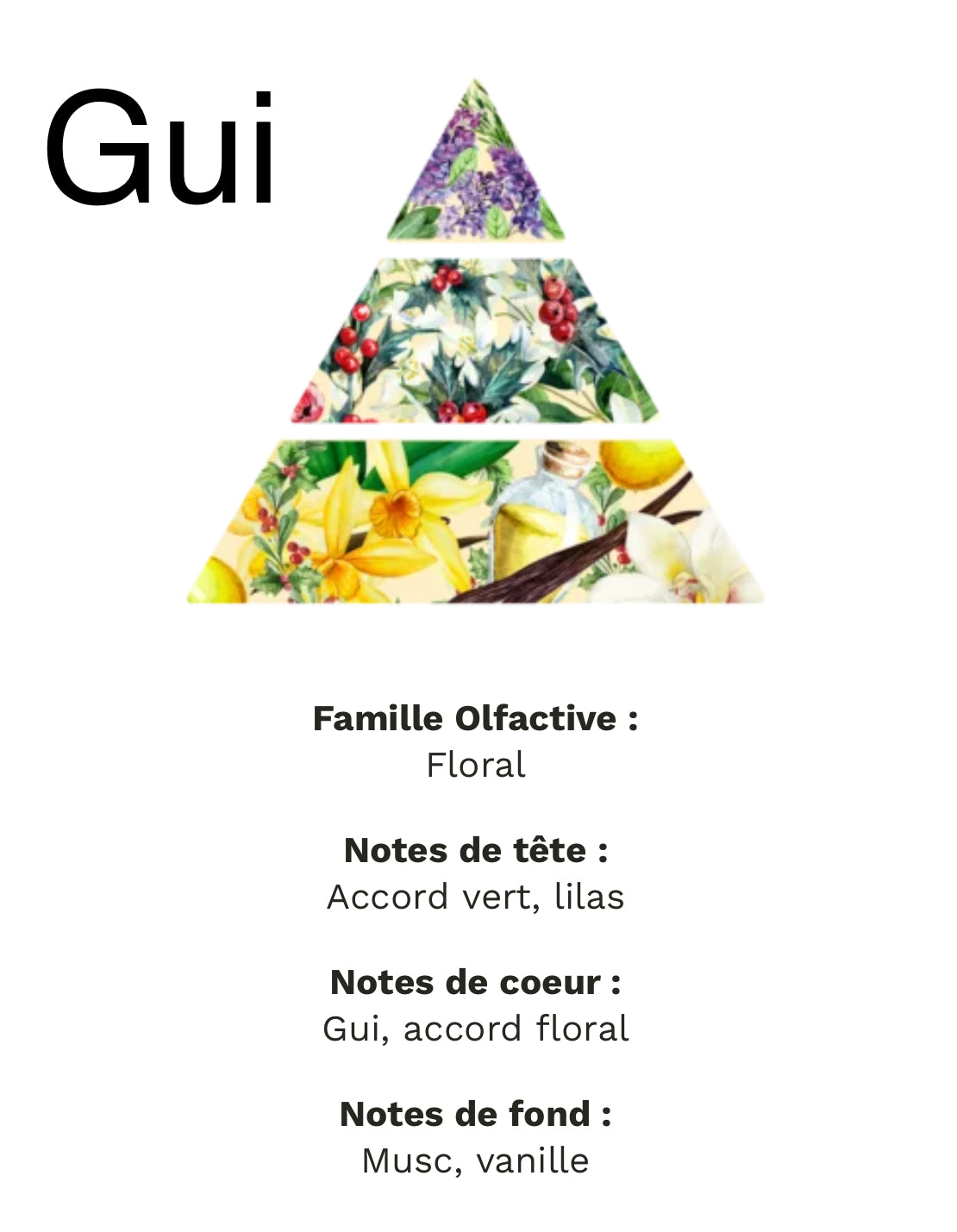 Gui +/- 150g de cire