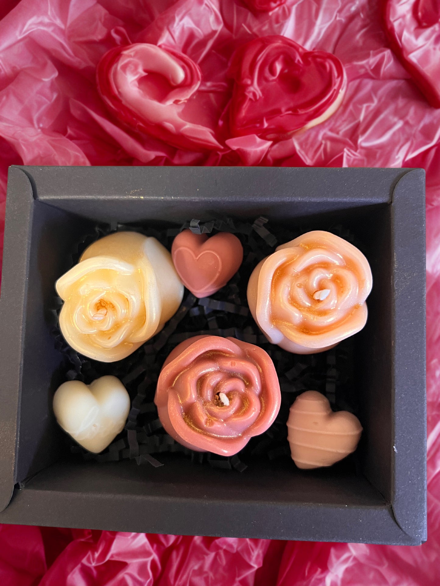 3 bougies 3 fondants 115g de cire au total