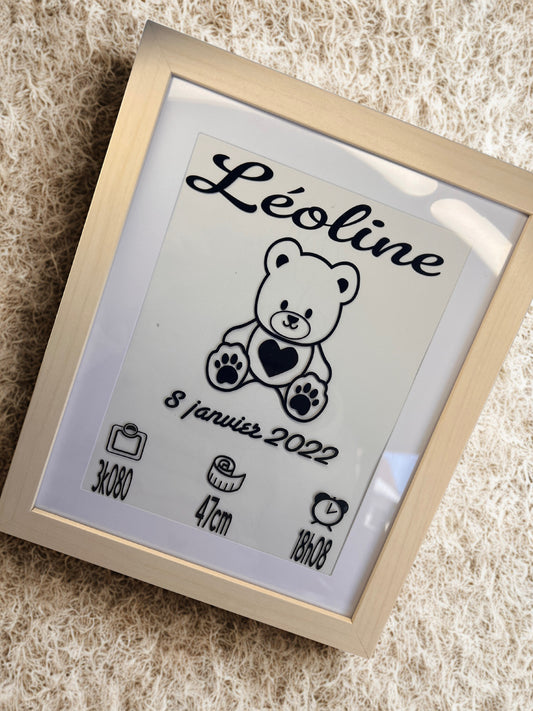 Cadre personnalisé 20x25